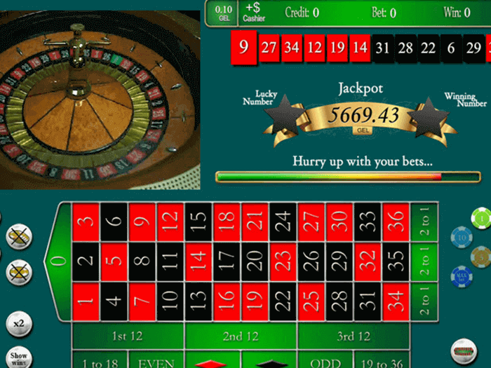 Live Roulette iframe